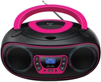 Denver TDB-212 DAB+ Boombox FM/BT/USB/CD/AUX pink (TDB-212P)