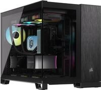 CORSAIR 2500X - Mid tower - micro ATX - Seitenteil mit Fenster (geh&auml;rtetes Glas) -