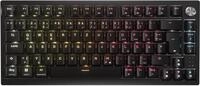 CORSAIR K65 PLUS Wireless - Tastatur - 75% - compact - backlit - kabellos - USB, 2,4