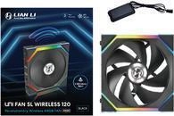 Lian Li UNI FAN SL Wireless ARGB PWM L&uuml;fter - 120 mm schwarz (12SL1W1B)