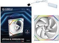 Lian Li UNI FAN SL Wireless ARGB PWM L&uuml;fter - 120 mm wei&szlig; (12SL1W1W)