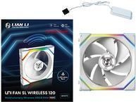 Lian Li UNI FAN SL Wireless ARGB PWM L&uuml;fter - Reverse Blade 120 mm wei&szlig; (12RSL1W1W)