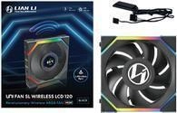 Lian Li UNI FAN SL Wireless LCD L&uuml;fter ARGB PWM - 120 mm schwarz (12SLLCD1W1B)