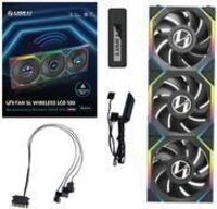 Lian Li UNI FAN SL Wireless LCD L&uuml;fter ARGB PWM 3er-Pack inkl. Controller - 120 mm