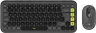 Logitech POP Icon Combo - Tastatur-und-Maus-Set - kabellos - Bluetooth LE - QWERTY -