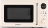 Medion 50075143, Medion MD15000 Retro Mikrowelle Solo beige 20L (50075143)