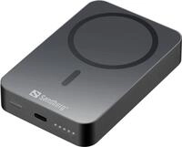 Sandberg Mag Wireless Powerbank 10000 ALU - 10000 mAh - Lithium - Power Delivery -