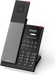 Snom HD351W - IP-Telefon - Schwarz - Kabelloses Mobilteil - Tisch/Wand -