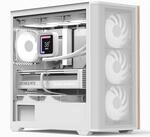 AeroCool Geh Mini D301A-G-WT-V2 (W/Wood/Micro-ATX) (ACCS- MA03043.21)