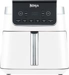 Ninja AF180 Hei&szlig;luftfritteuse Max Pro 6,2 L 6-in-1 Airfryer wei&szlig; (AF180EUWH)