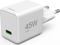 Hama 00201983, Hama Schnellladeger&auml;t, USB-C, PD/QC/GaN, Super-Mini-Charger, 45 W,
