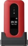 Doro Leva L30 4G, Gro&szlig;tastenklapphandy, rot-wei&szlig; (380591)