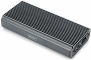 DIGITUS - Speichergeh&auml;use - 40 Gbps, extern, Aluminium, werkzeuglos - M.2 - M.2 NVMe