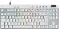 Logitech G PRO X TKL RAPID Gaming-Tastatur, QWERTZ-Layout, wei&szlig; (920-013240)