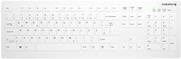 CHERRY Active Key AK-C8112 - Tastatur - Wischdesinfektion, flaches Tastenprofil -