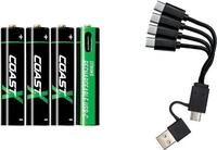 Coast Products 1x4 Coast Zithion-X Micro AAA Akku USB-C Ladeanschl. - Akku