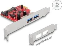 DeLOCK 90155 Schnittstellenkarte/Adapter Eingebaut USB 3.2 Gen 1 (3.1 Gen 1) (90155)