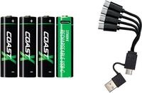 Coast Products 1x4 Coast Zithion-X Mignon AA Akku USB-C Ladeanschl - Akku (100047534)