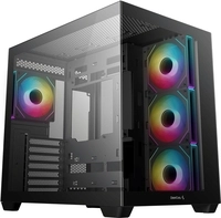 Deepcool CG530 4F Midi-Tower PC-Geh&auml;use ATX Schwarz Gaming mit ARGB
