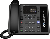 AudioCodes C435HD - VoIP-Telefon mit Rufnummernanzeige - RTCP, RTP, SRTP
