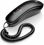 Motorola WALL MOUNTED LANDLINE PHONE CT50 BLACK 10 KEYS MEMORY/CALL/REDIAL INDICATOR