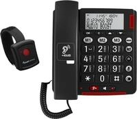 Audioline Amplicomms BigTel 50 Alarm Plus - Telefon mit Schnur - Dunkelgrau Audioline Amplicomms BigTel 50 Alarm Plus - Telefon mit Schnur - Dunkelgrau