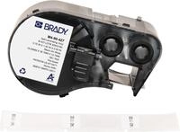 Brady, M4-90-427, selbstlaminierendes Vinyl, Wei&szlig;/Transparent, 19.05 x...