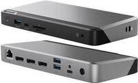 ALOGIC MX3 TripleDisplay - Dockingstation - USB-C - 3 x DP++ - 1GbE - 135 Watt