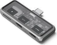 Satechi USB-C PD Mobile XR Hub & MicroSD Card Reader space grey (ST-HXRSDM)