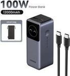 Ugreen 12000mAh 100W Fast Charging Powerbank (35526B)