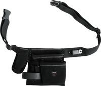 kwb 906610 Werkzeug-Guerteltasche unbest&uuml;ckt - Werkzeugh&uuml;ftgurt - Schwarz - Leder -