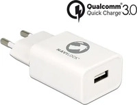 Navilock 62969, Navilock - Netzteil - 1.5 A - Quick Charge 3.0 (USB) - wei&szlig;