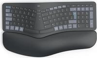Hama Multi-Device-Tastatur WK-900 Ergo kabellos geteilt LED SW QWERTZ (00173071)