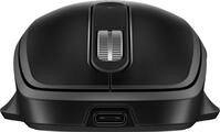 HP 515 - Maus - Vollgr&ouml;&szlig;e, superschnell aufladbar - 5 Tasten - kabellos - 2,4 GHz -