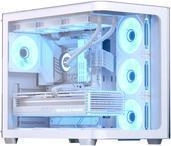 AEROCOOL ADVANCED TECHNOLOGIES Geh Midi P500C-G-WT-v1 o.N. Full Tempered Glas Wh