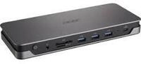 Acer Type-C Dockingstation GP.DCK11.01Q USB 3.2 Gen 2 HDMI DisplayPort Schwarz