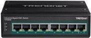 TRENDnet TI-PG80B - Switch - unmanaged - 8 x 10/100/1000 (PoE+) - an DIN-Schiene