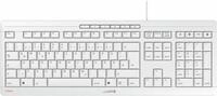 Cherry STREAM KEYBOARD JK-8500HU-0 USB Tastatur QWERTZ Ungarisch Wei&szlig;/Grau