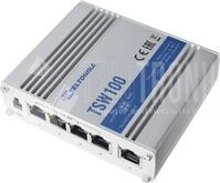 Teltonika IP30 Industrie 5-Port 1Gbit PoE+ unmanaged Switch, -40&deg;C - +75&deg;C