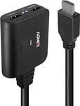 Lindy - HDMI Splitter - HDMI, Mikro-USB Typ B (nur Strom) zu HDMI weiblich - 50cm -