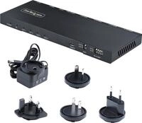 StarTech.com 4-Port HDMI Splitter, 4K 60Hz HDMI 2.0 Video, 2,50cm (1) 4 Out HDMI