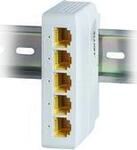 ALLNET Switch unmanaged 5 Port 5x GbE PoE Budget 85W 1x bt out 3x af/at out - Switch