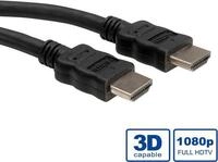 ROLINE - HDMI-Kabel mit Ethernet - HDMI m&auml;nnlich zu HDMI m&auml;nnlich - 5 m -