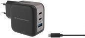 Conceptronic Ladeger&auml;t 3Port 67W 2xUSB-C 1xUSB-A+3-in-1 sw (ALTHEA17B)