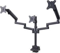 StarTech.com Triple Monitor Desk Mount For Up To Three 27in Screens, VESA