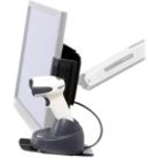Ergotron Scanner Shelf, VESA Attach - Bar code scanner shelf - Schwarz (97-815)