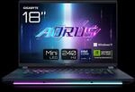 Gigabyte AORUS MASTER 18 BYHC5DED65SP - 45,70cm (18) QHD+ MiniLED 240 Hz Display