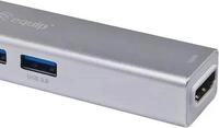 Equip 133480 Schnittstellen-Hub USB 3.2 Gen 1 (3.1 Gen 1) Type-C 5000 Mbit/s Silber