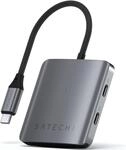 Satechi - Hub - mit Power Delivery - 4 x USB-C 3.2 Gen 2 - Desktop (ST-H4CPDM)