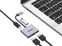 Equip 133484 Schnittstellen-Hub USB 3.2 Gen 1 (3.1 Gen 1) Type-C 5000 Mbit/s Silber